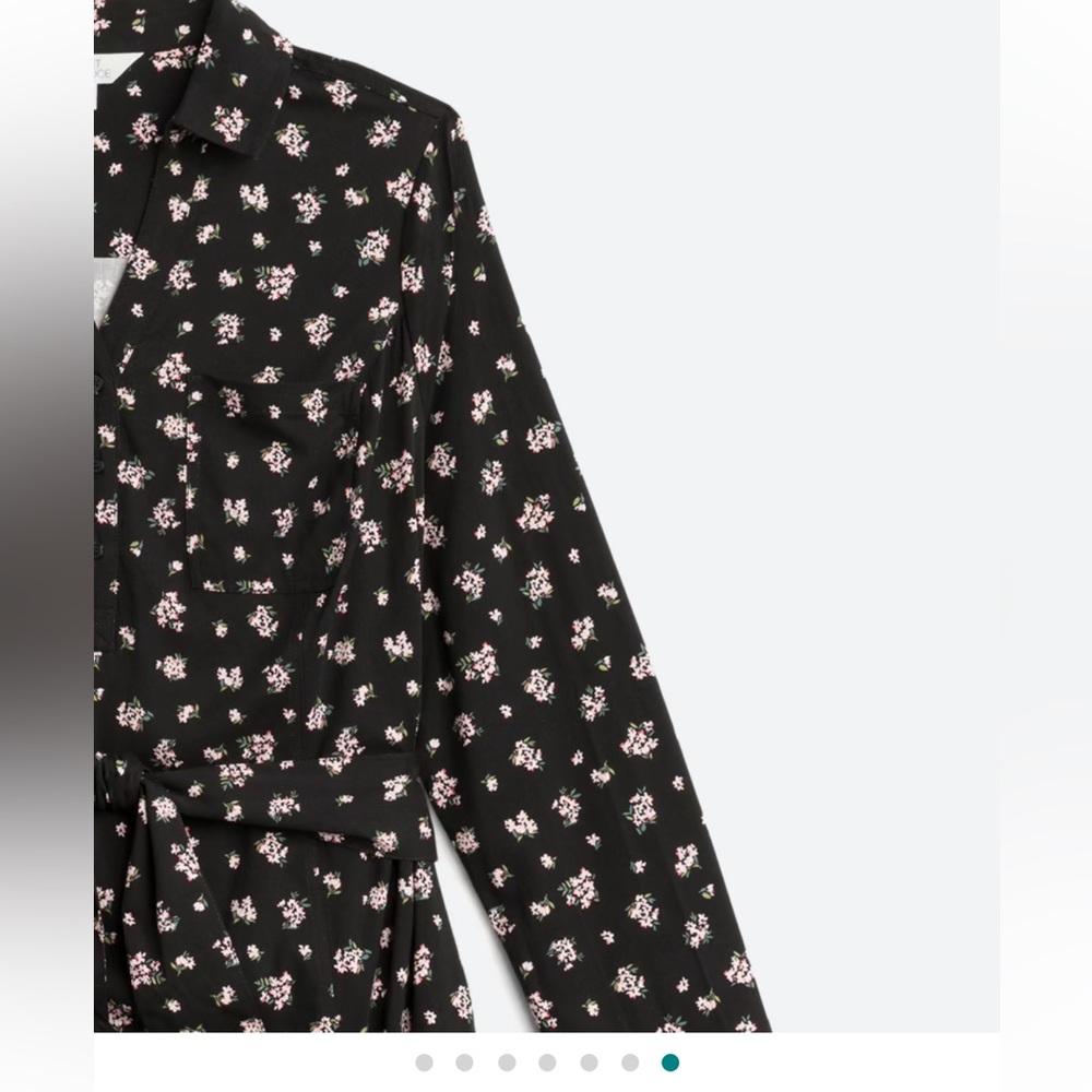 EUC Pretty Shirt Dress 🌸 - Picture 6 of 13